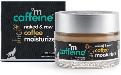 mCaffeine Naked & Raw Coffee Face Moisturizer - Hydrating Cream, 50ml