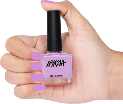 Nykaa Floral Carnival Nail Enamel Lavender Crush No142 - 9ml - Image 2