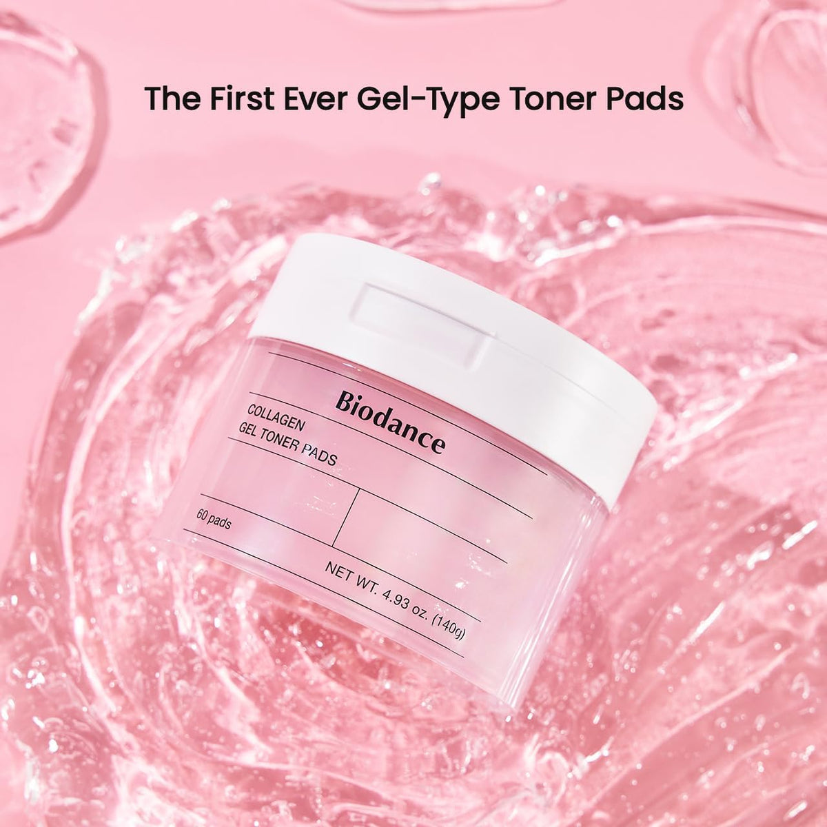 Biodance Collagen Gel Toner Pads - Face Serums & Treatments, 60 Pads - Image 2