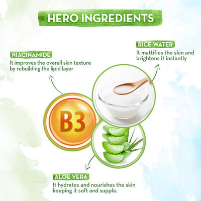 Mamaearth Rice Oil-Free Face Moisturiser with Rice Water & Niacinamide, 80g - Image 6