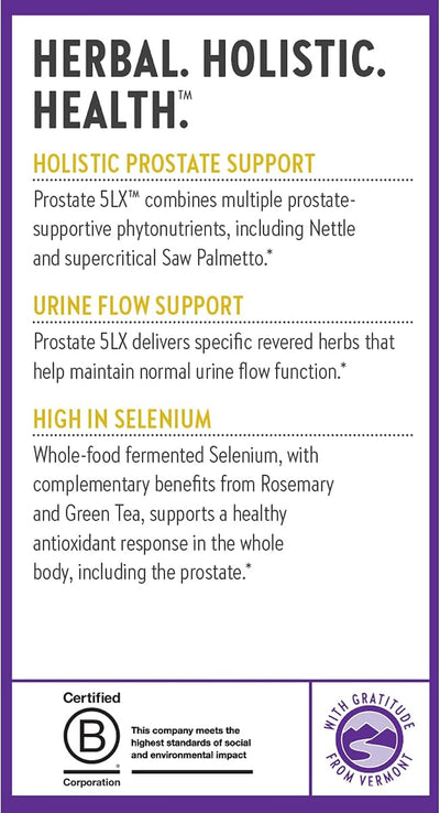New Chapter Prostate Support - Prostate 5LX with Saw Palmetto, 120 Capsules - Image 8