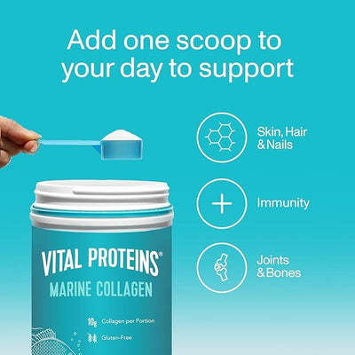 Vital Proteins Marine Collagen Beauty Supplement Powder - 221g - Image 3