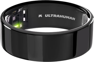 خاتم ألتراهيومان (Ultrahuman) بلون أستر الأسود، مقاس 13