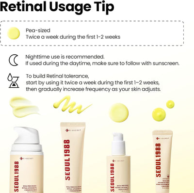 K-SECRET SEOUL 1988 Retinal Eye Cream - Advanced Retinal Liposome 4% & Fermented Bean - 30ml - Image 6