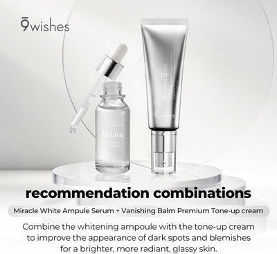 9Wishes Miracle White Ampule Serum - Facial Treatment, 25ml - Image 6