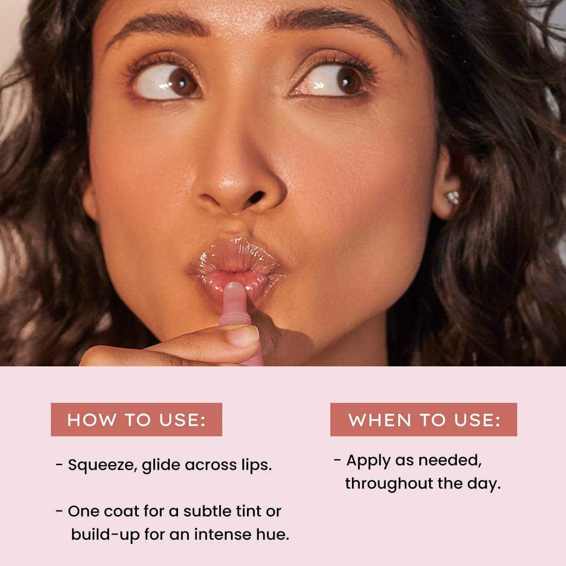 Hyphen Hazel Vitamin-Infused Peptide Tinted Lip Balm - 10g - Image 3