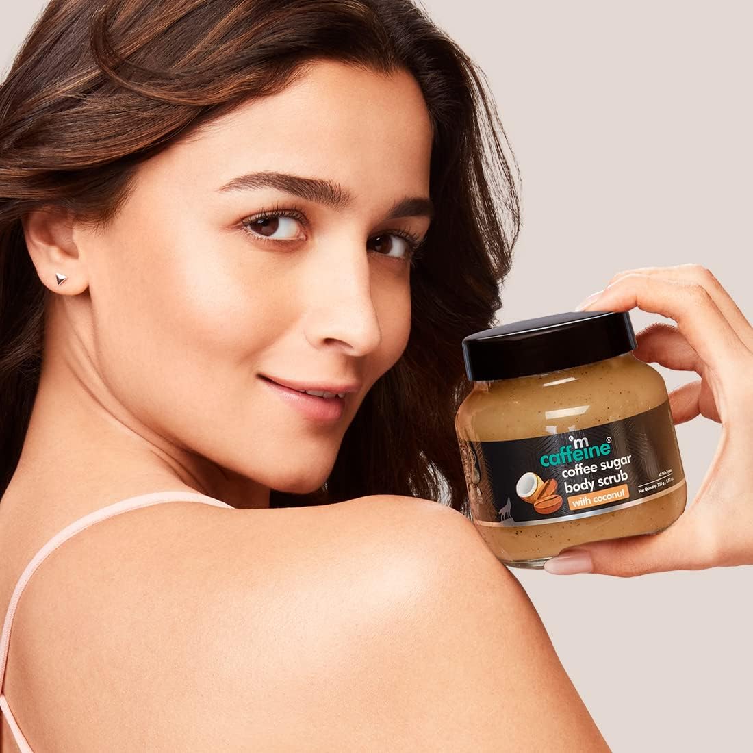 mCaffeine Coffee Sugar Body Scrub with Coconut - 200g - Image 4