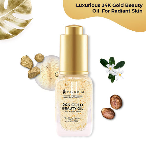 Pilgrim 24K Gold Beauty Oil 20ml