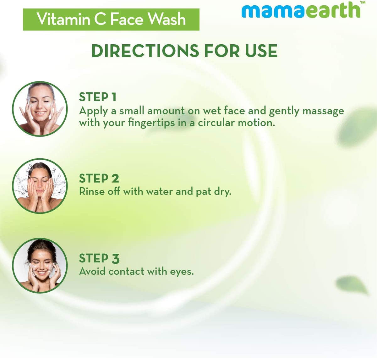 Mamaearth Vitamin C Face Wash with Turmeric & Aloe Vera - 100ml - Image 5