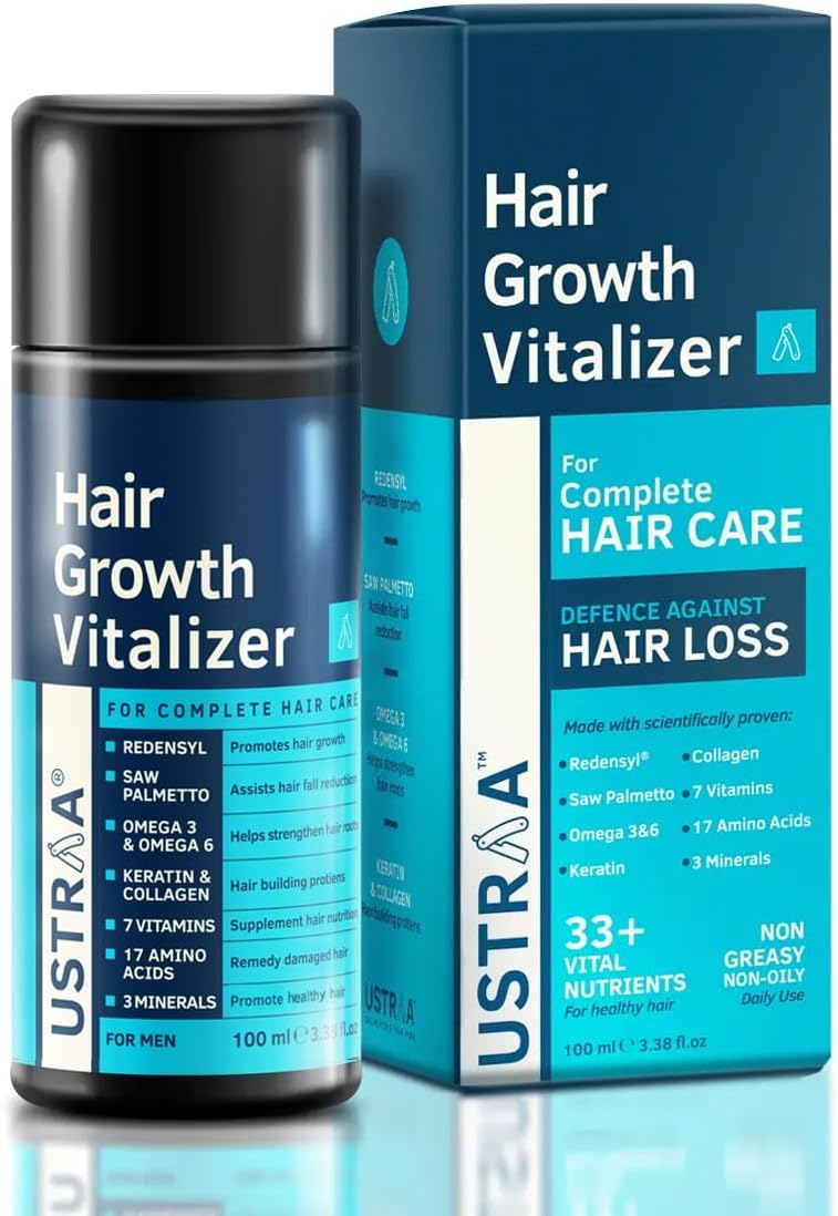 Ustraa Hair Growth Vitalizer - Defence Against Hair Loss, 100ml