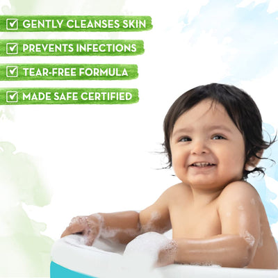 Mamaearth Coco Soft Body Wash for Babies with Coconut Milk & Turmeric - 400ml - Image 3