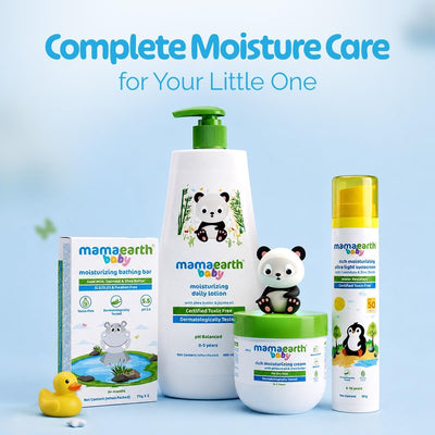 Mamaearth Baby & Kids Moisturizing Lotion - Shea Butter & Jojoba Oil, 400ml - Image 6