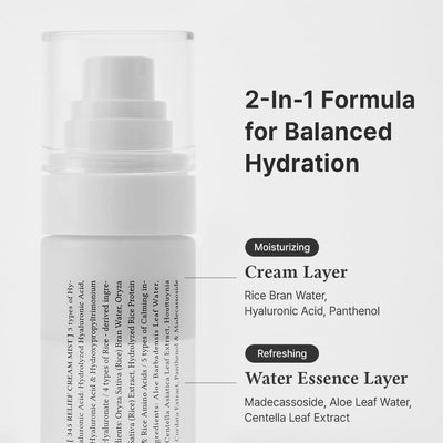 Dr.Althea Relief Cream Mist - Face Moisturiser, 60ml - Image 3