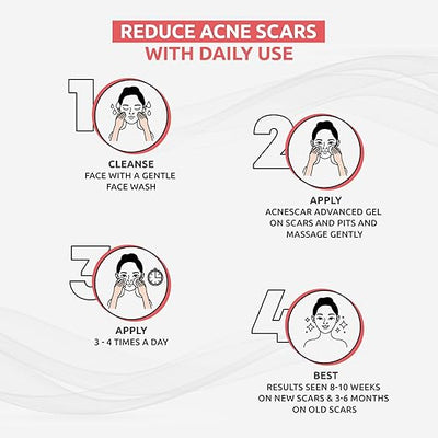 Brinton AcneScar Advanced Gel - Face Serum & Treatment - 15g - Image 3