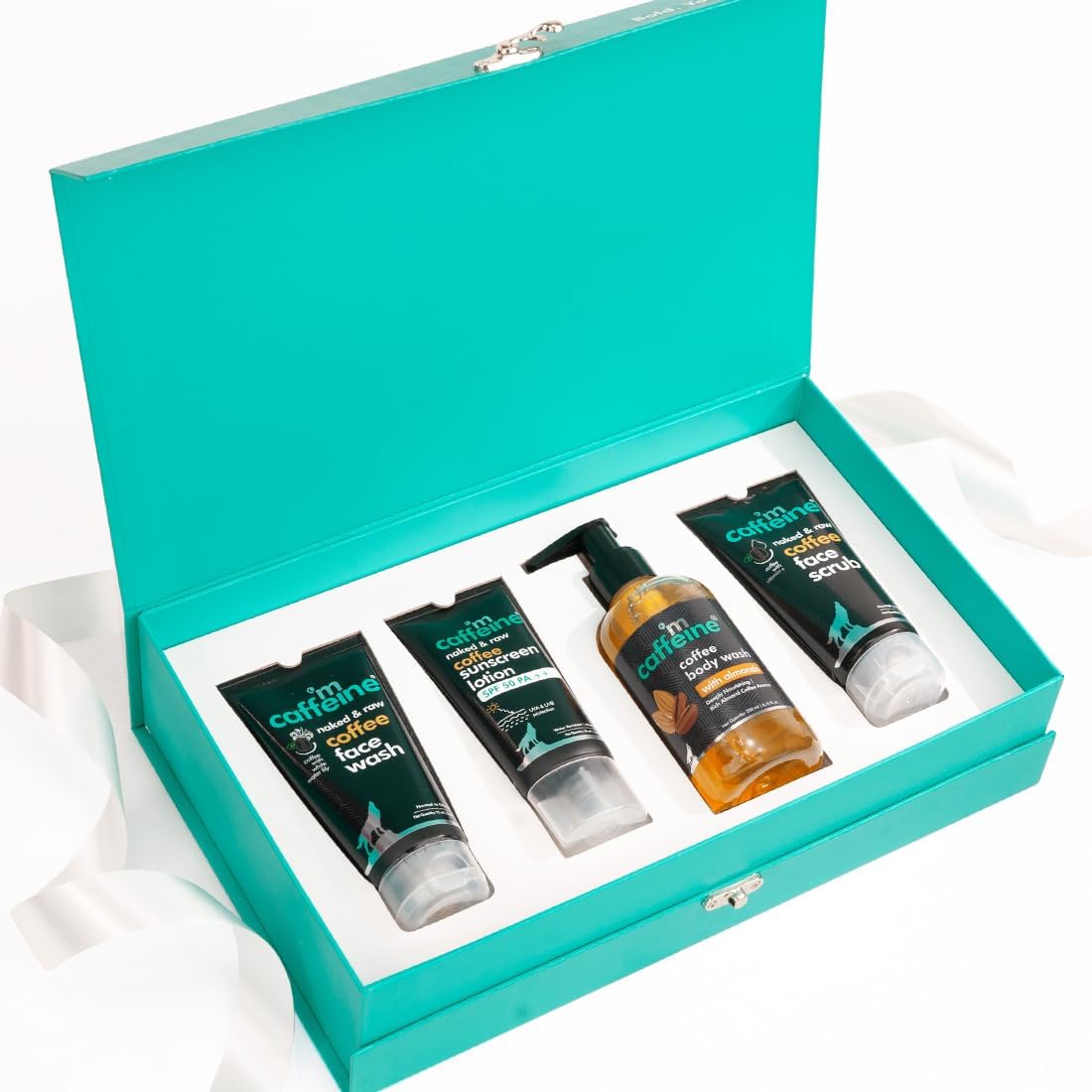mCaffeine Coffee Moment Skin Care Gift Kit - Starter Kit with SPF 50