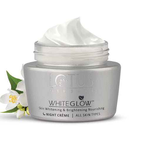 Lotus Herbal Whiteglow Skin Whitening & Brightening Night Creme 60 Gms