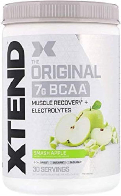 XTEND Original BCAA Powder Smash Apple - Sports Nutrition Supplement - 30 Servings