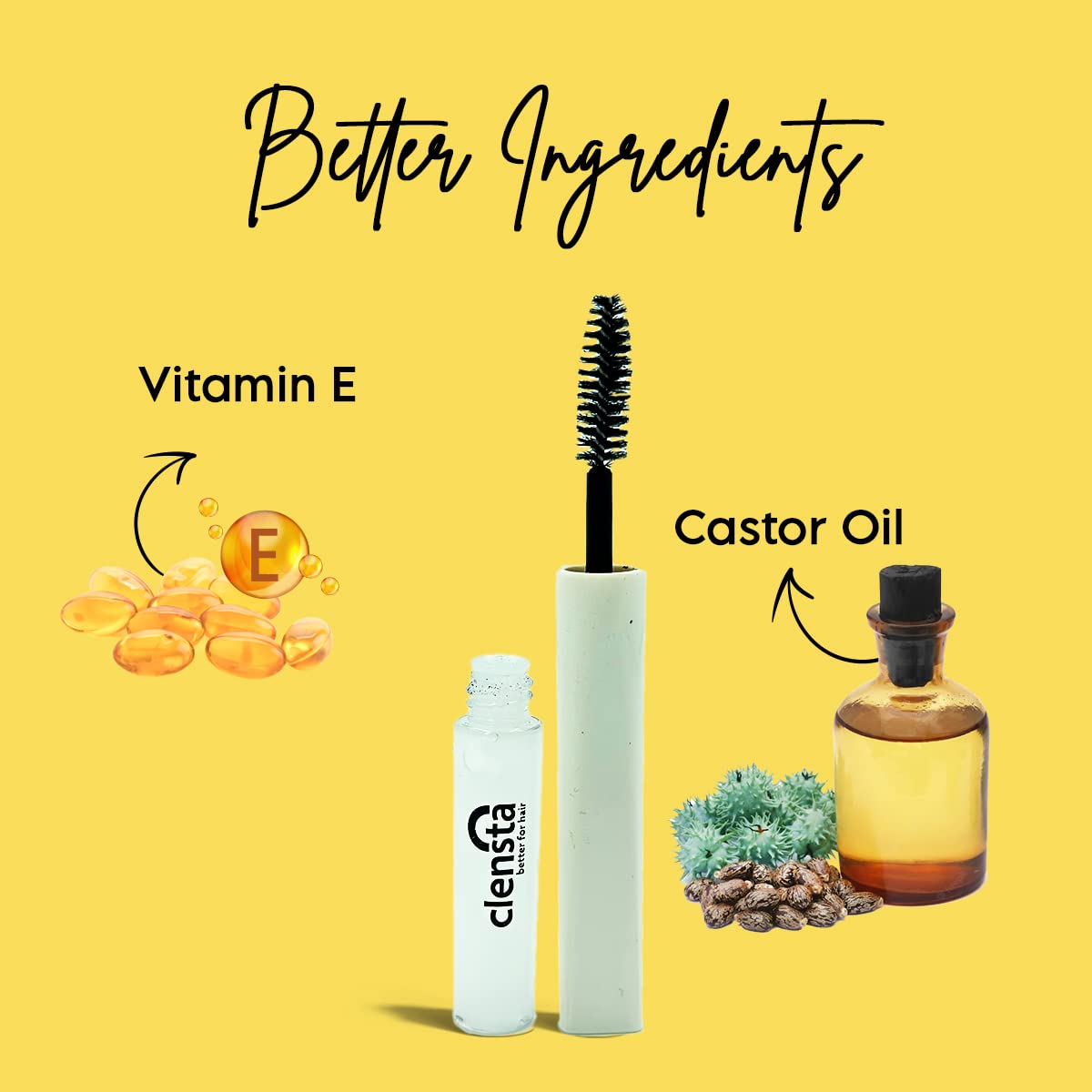 Clensta Eggstreme Eyelash Serum - Hair Growth Formula, 15ml - Image 3