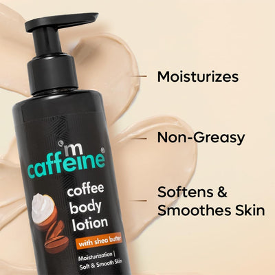 mCaffeine Coffee Body Lotion - Hydrating & Nourishing - 250ml - Image 2