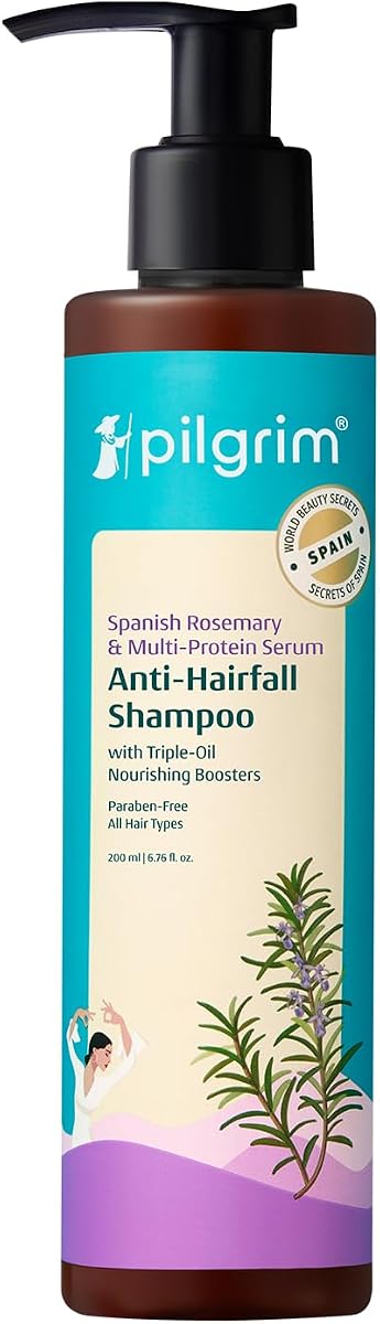 Pilgrim Spanish Rosemary & Biotin Anti-Hairfall Shampoo - 200ml