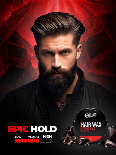 Beardo Hair Wax Strong Hold Crystal - 100g - Image 8