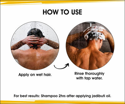 Urban Gabru Ayurvedic Jadibuti Hair Shampoo with Natural Herbs - 200ml - Image 6