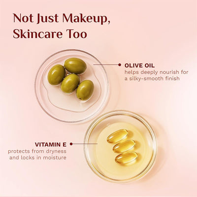 Pilgrim Glitter Lipstick with Vitamin E & Olive Oil - Royal Noor, 4.2g - Image 3