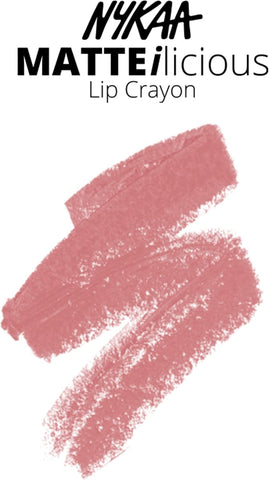 Nykaa Matteilicious lip crayon  Lacy Luck 10