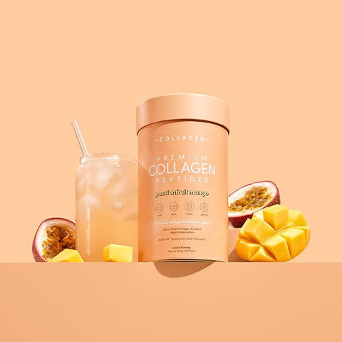 The Collagen Co Premium Collagen Peptides Passionfruit Mango 560G