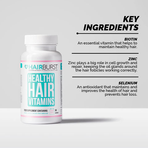 HairBurst Healthy Hair Vitamins 60 Caps