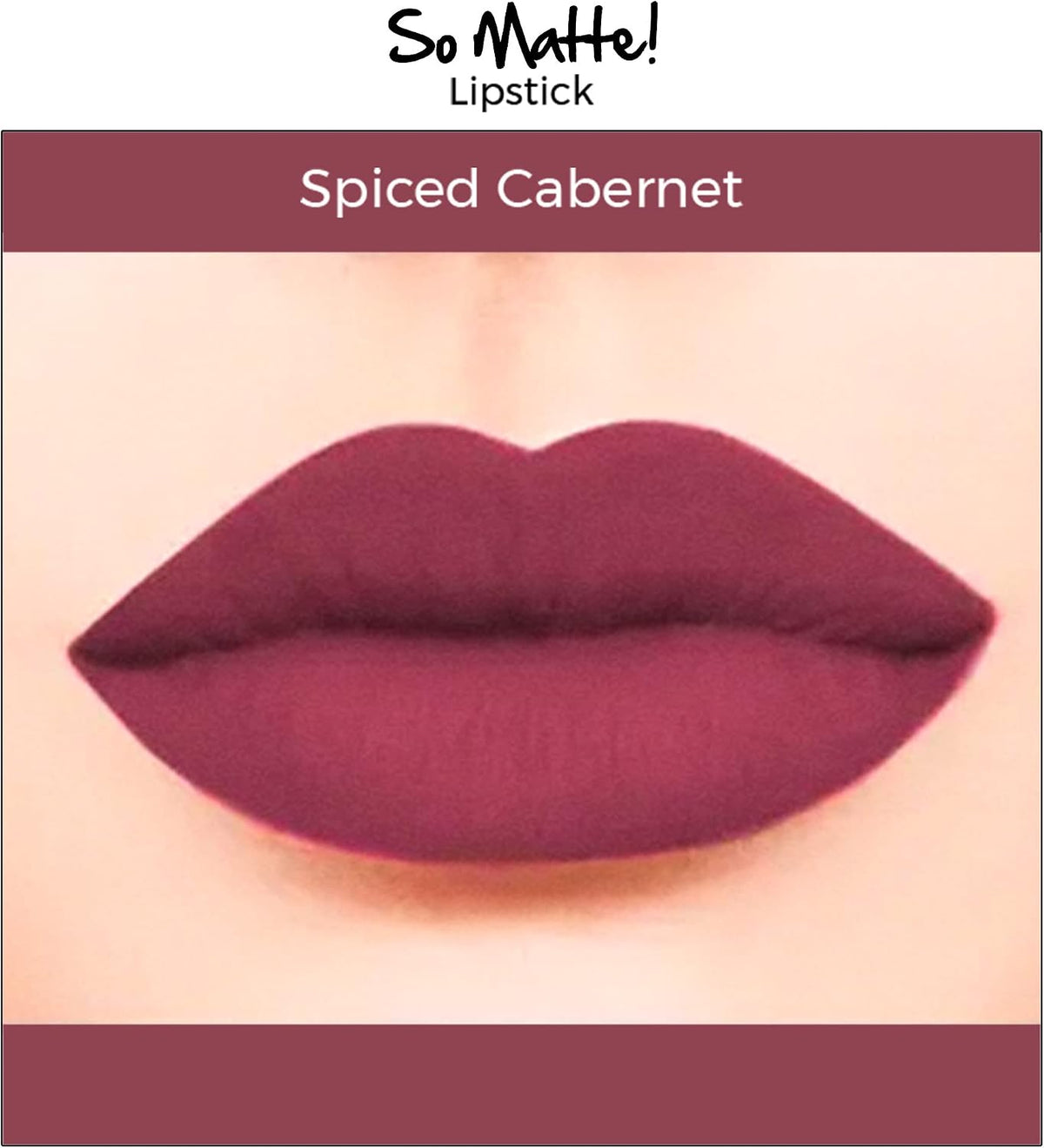Nykaa So Matte ! Lipstick - Spices Cabernet - 16M - Image 3