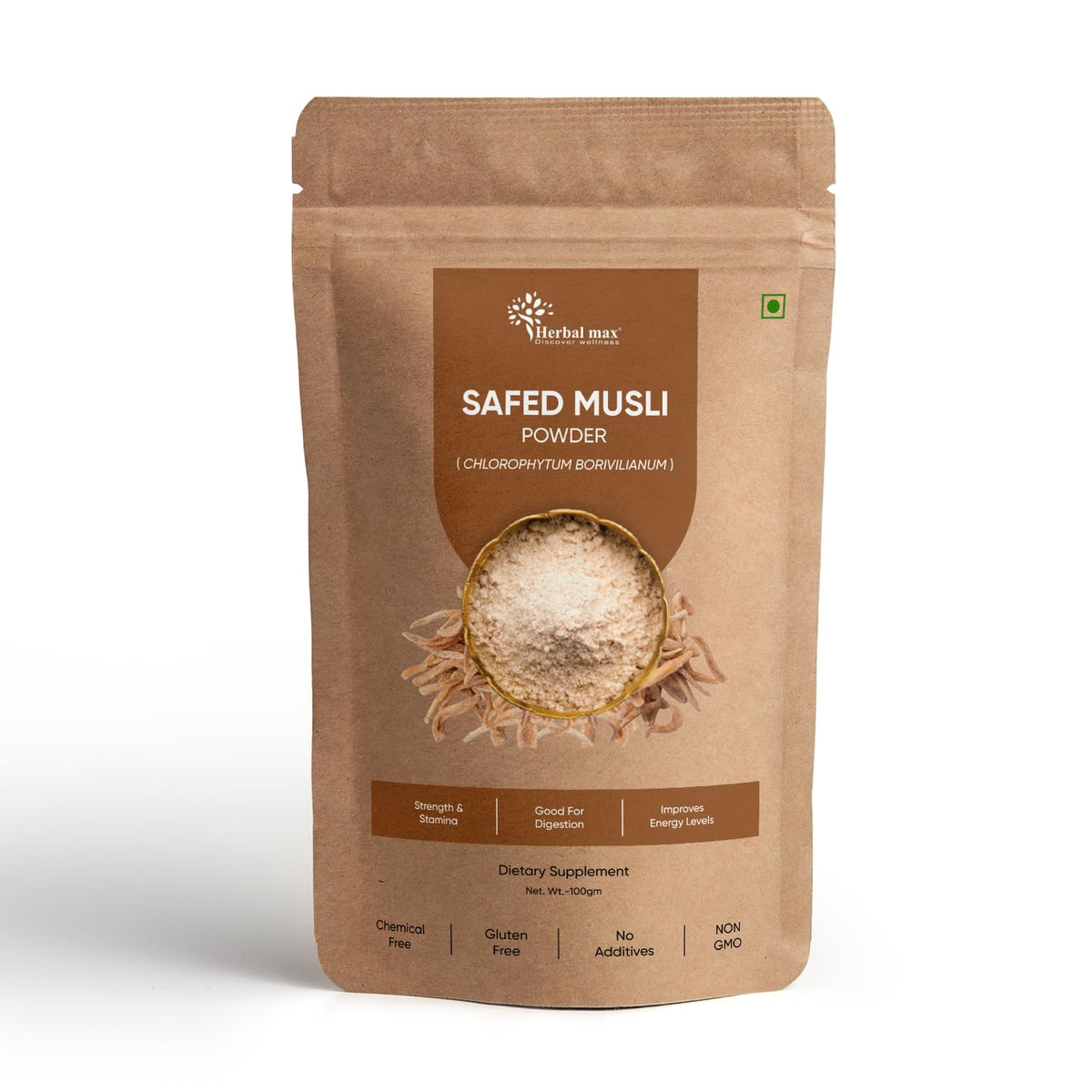 Herbal max Safed Musli Powder 100g