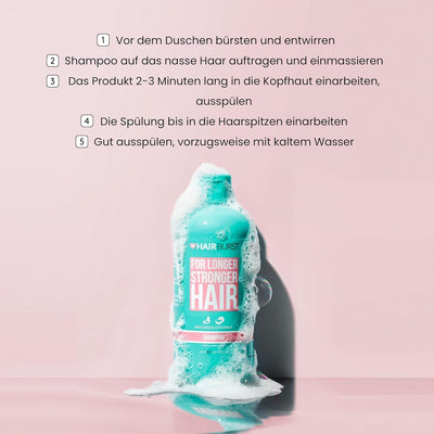 Hairburst Hair Growth Shampoo - No SLS & Parabens, Coconut & Avocado Aroma, 350ml - Image 5