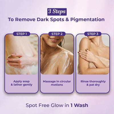 Sanfe Dark Spots Brightening Soap with 2% Kojic Acid - 75g - Image 5