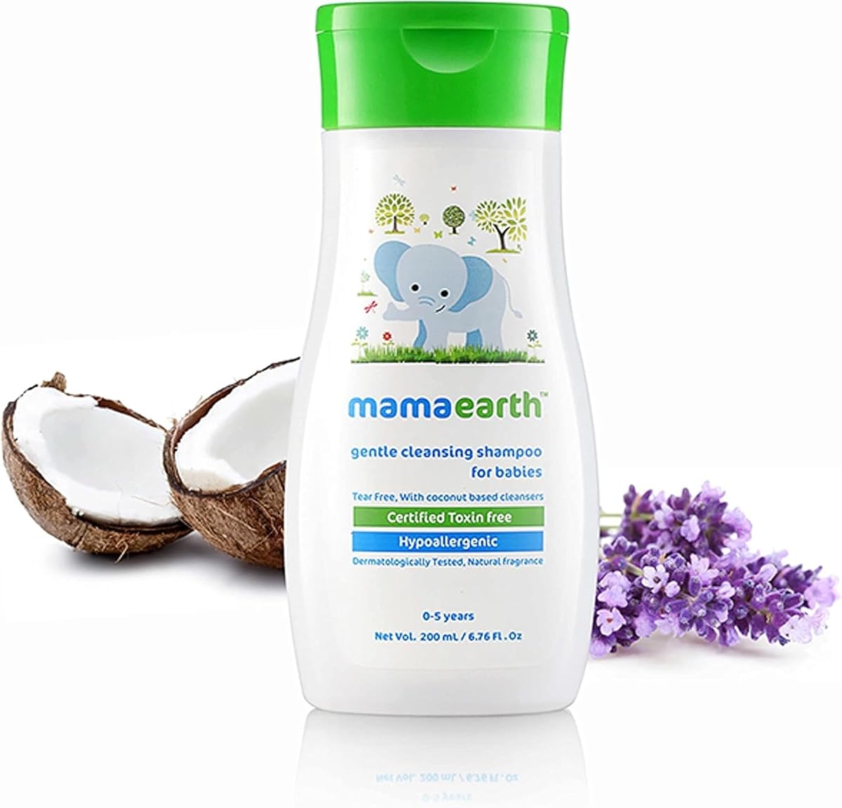 Mamaearth Baby Shampoo with Aloe Vera & Jojoba Oil - Gentle Cleansing, 200ml - Image 2