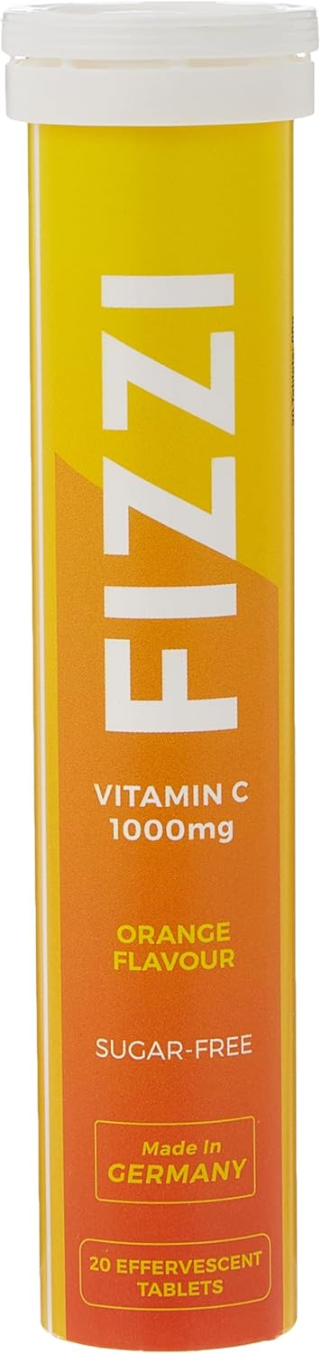 Fizzi Vit C 1000mg Orange Effervescent Tablets - 20 Pack