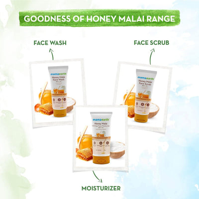 Mamaearth Honey Malai Face Scrub - Honey & Malai, 100g - Image 5