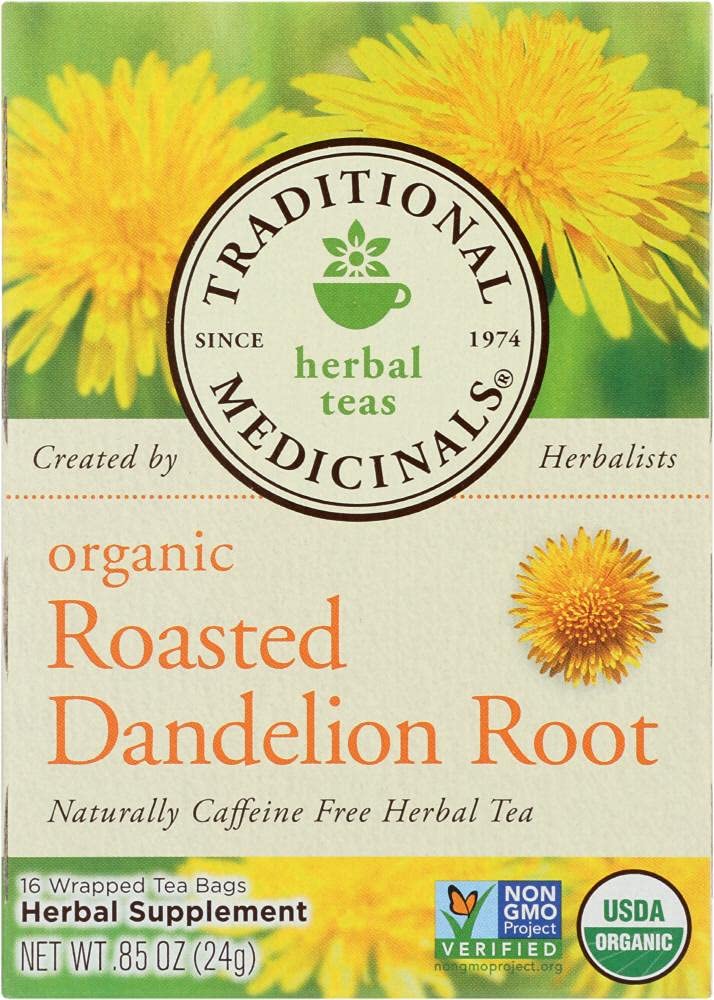 Traditional Medicinals Dandelion Leaf & Root 16 Tea Bags: 00235