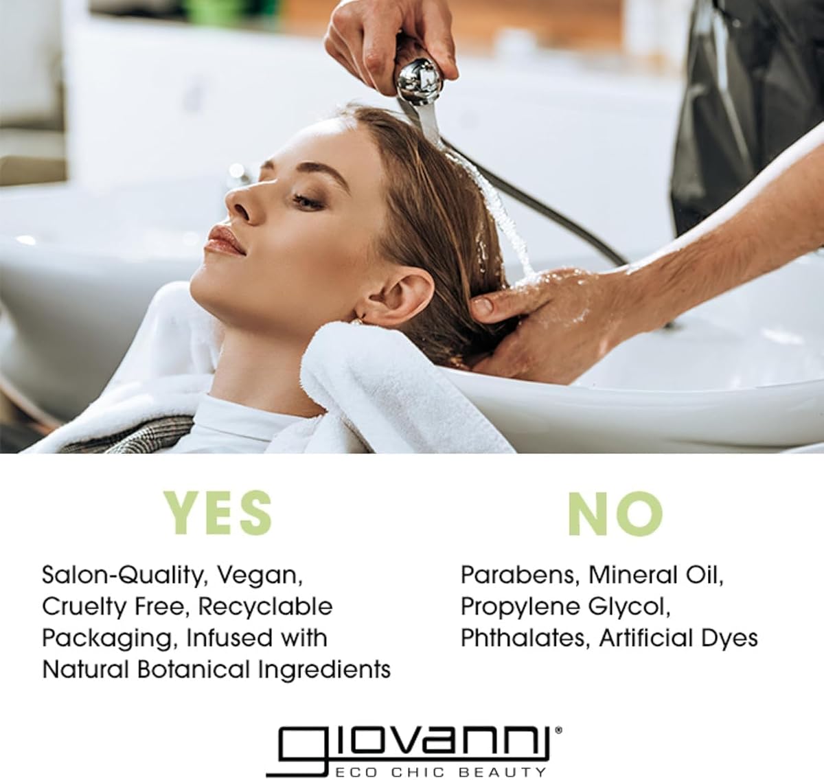 Giovanni Biotin & Collagen Strengthening Shampoo with Hyaluronic Acid - 399ml - Image 2