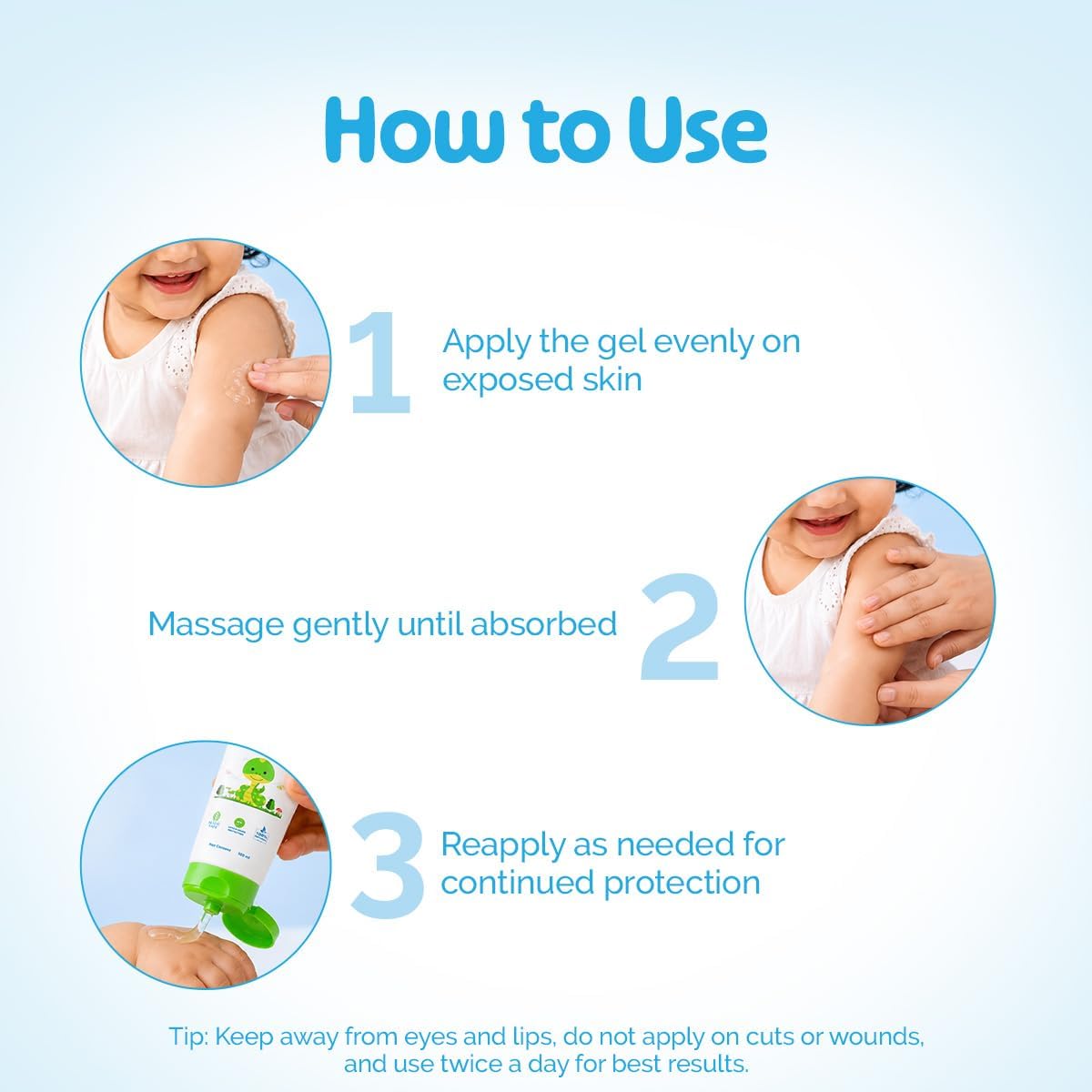 Mamaearth Natural Mosquito Repellent Gel with Citronella & Lemongrass - 100ml - Image 4
