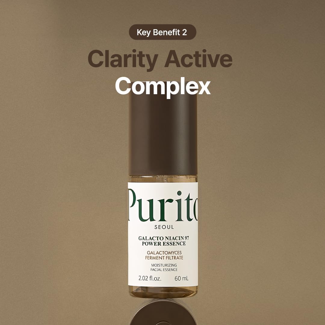 PURITO Galacto Niacin 97 Power Essence - Fermented Galactomisses & Niacinamide Formula, 60ml - Image 6