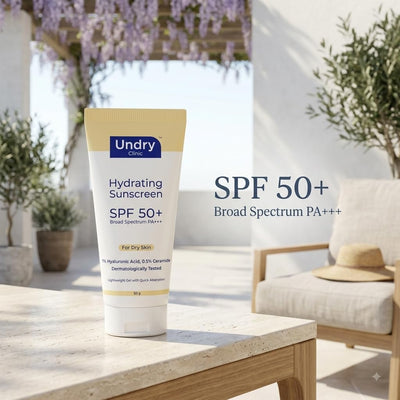 Undry Hydrating Gel Sunscreen SPF 50+ with Hyaluronic Acid & Ceramide - 50g - Image 7
