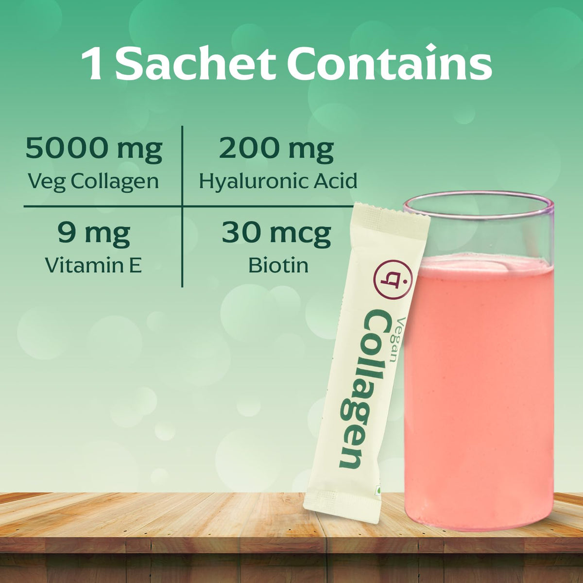 Panchamrit Vegan Collagen Beauty Supplement - 25 Sachets - Image 7