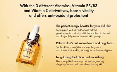 Dr.Ceuracle Royal Vita Propolis 33 Ampoule - Face Serum with Propolis Extract, 30ml - Image 6