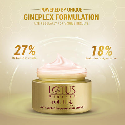 Lotus Herbal Youthrx Anti Ageing Transforming Face Cream - 50gm - Image 2