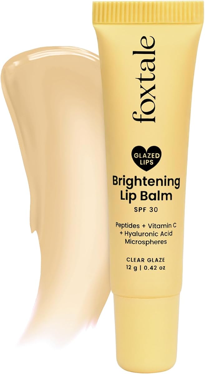 Foxtale SPF 30 Brightening Lip Balm with Peptides & Vitamin C - 12g