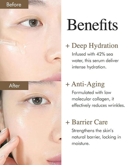 9Wishes Ultimate Collagen Ampule Serum - Nourishing Face Treatment, 25ml - Image 3
