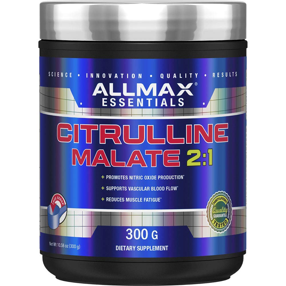 Allmax Essentials Citrulline Malate 2:1, Sports Nutrition Powder, 300g