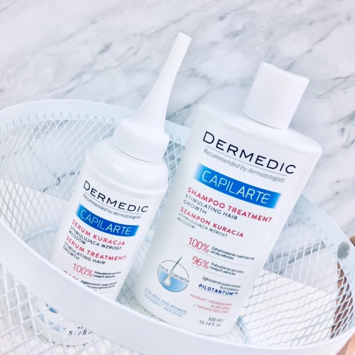 Dermedic Capilarte Serum Treatment - Hygienic Packaging, 150ml - Image 3