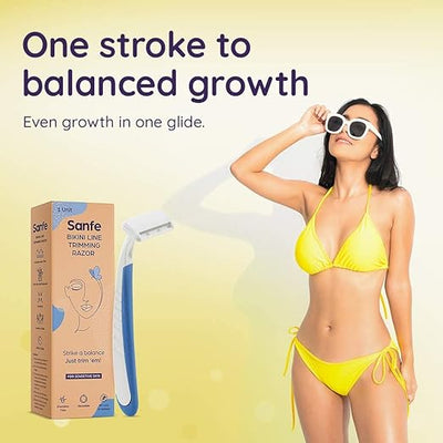 Sanfe Bikini Line Trimming Razor - Precision Grooming Tool, Single Pack - Image 2
